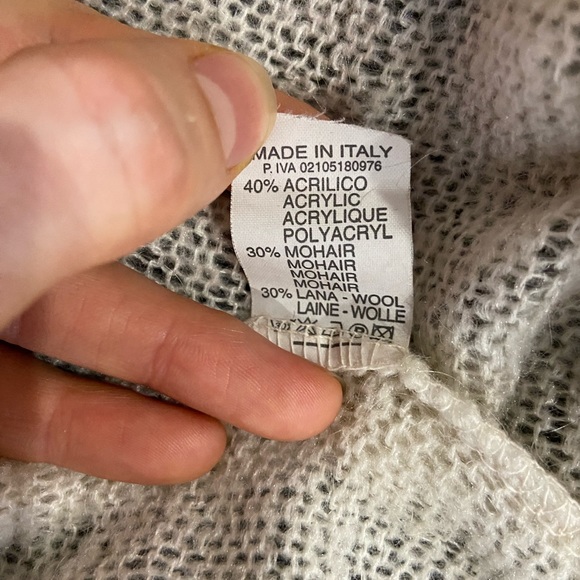 2 piece oversized knit sweater with embroidered dress slip - Picture 14 of 14